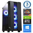 INTOP Ryzen 7 5700X 32GB 1TB SSD M.2 NVME+2TB RTX3050 6GB WIN11Pro