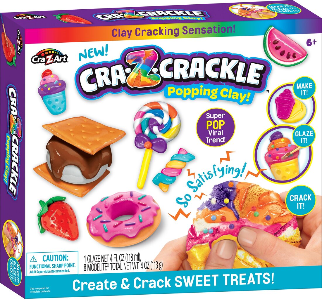 CRA-Z-ART Cra-Z-Crackle-setti makeiset hinta ja tiedot | Kehittävät lelut | hobbyhall.fi