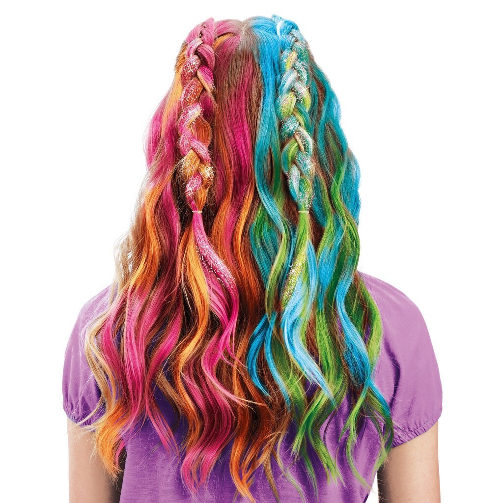 BARBIE Rainbow Tie-Dye -hiussuunnittelusetti hinta ja tiedot | Lasten ja äitiysajan kosmetiikka | hobbyhall.fi