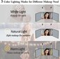 3-osainen LED-valaistu hiustenleikkuupeili hinta ja tiedot | Kosmetiikkalaukut ja peilit | hobbyhall.fi