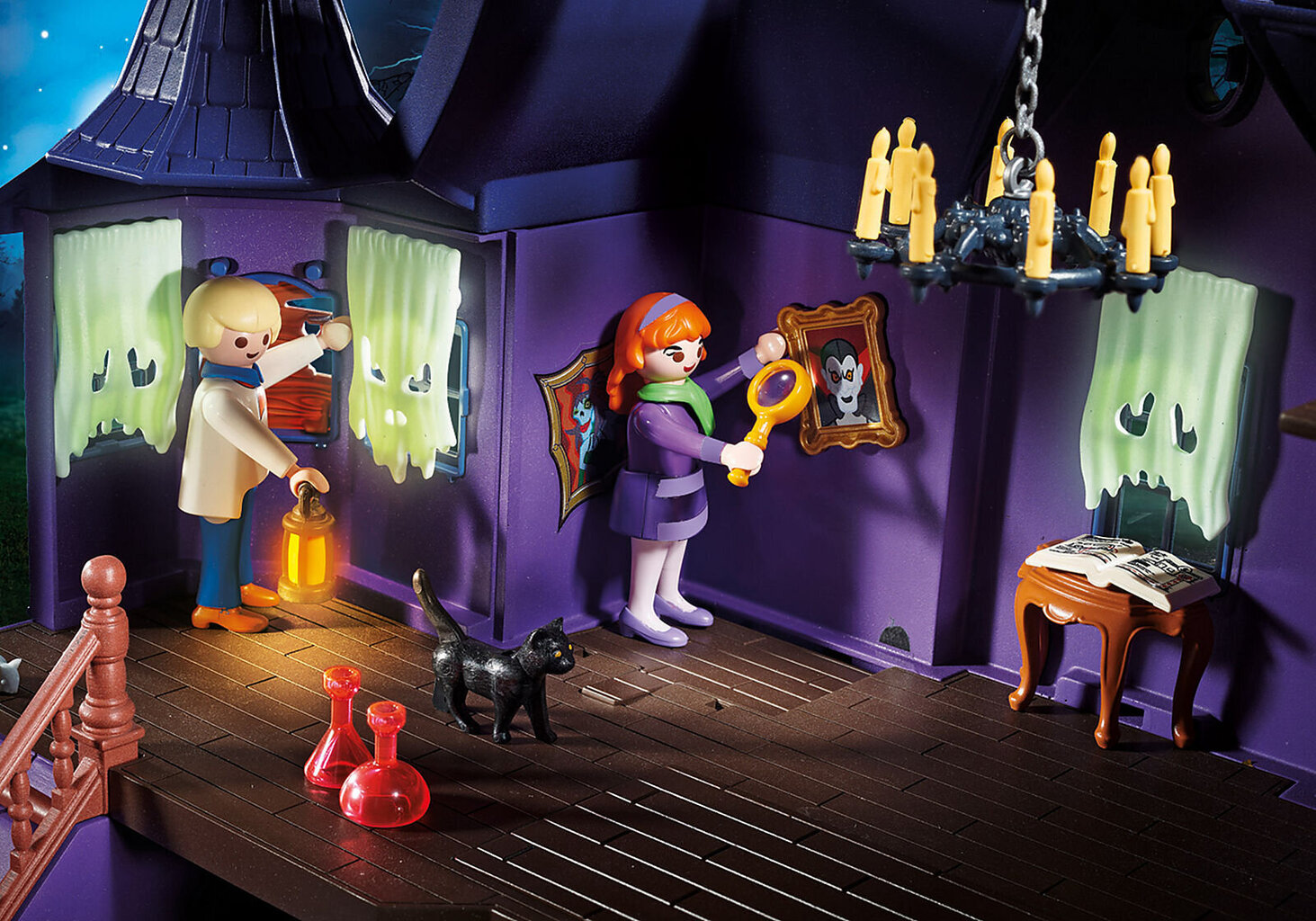 70361 PLAYMOBIL® Scooby-Doo! Seikkailu Salaisuuksien kartanossa hinta ja tiedot | LEGOT ja rakennuslelut | hobbyhall.fi