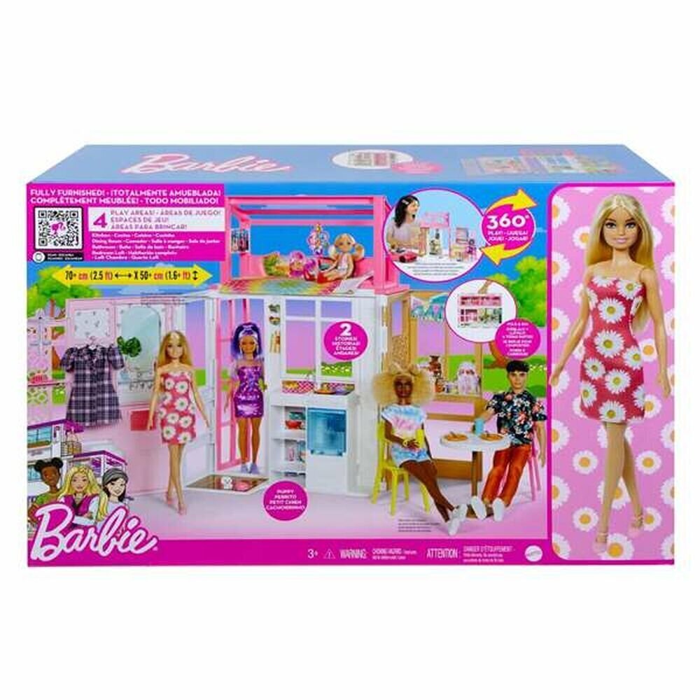 Nukkekoti Barbie hinta ja tiedot | Tyttöjen lelut | hobbyhall.fi