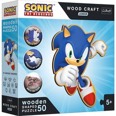 TREFL SONIC puinen palapeli "Sonic", 50 det. hinta ja tiedot | Palapelit | hobbyhall.fi