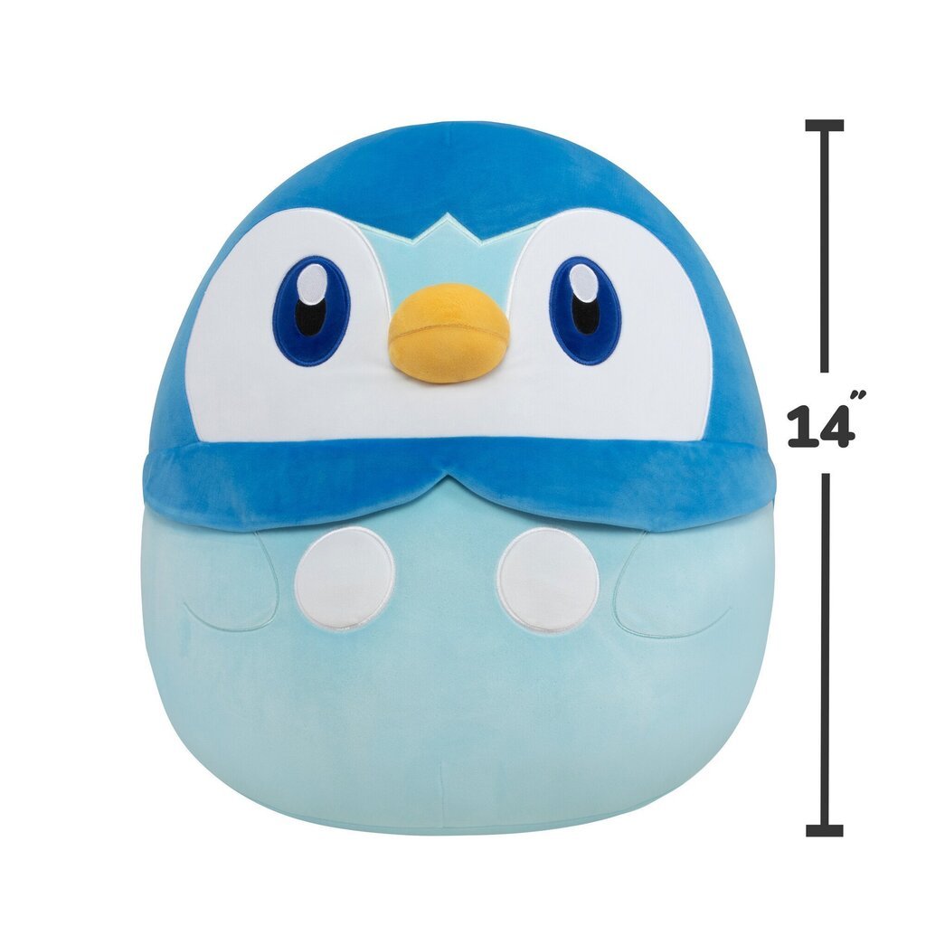 SQUISHMALLOWS Pokemon-pehmo Piplup, 35 cm hinta ja tiedot | Pehmolelut | hobbyhall.fi