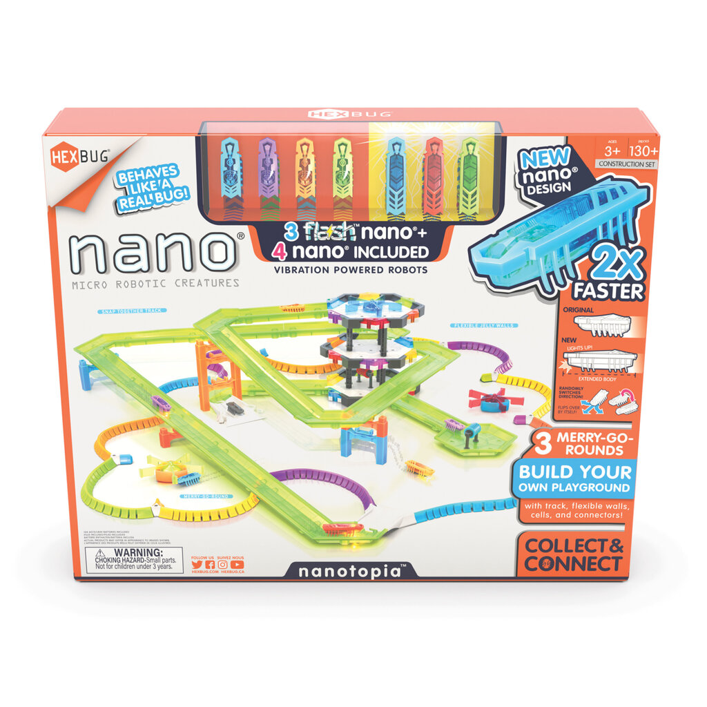 Rakennussetti Nanotopia Hexbug hinta ja tiedot | LEGOT ja rakennuslelut | hobbyhall.fi