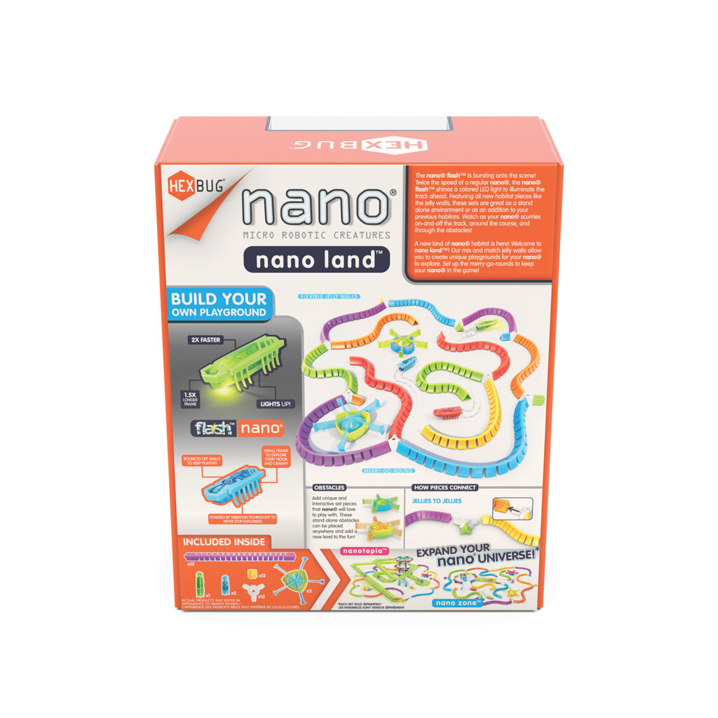 Rakennussetti Nano Land Hexbug hinta ja tiedot | LEGOT ja rakennuslelut | hobbyhall.fi