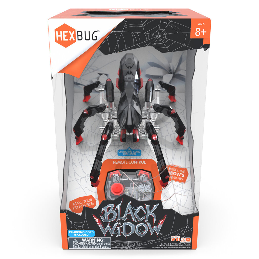 Interaktiivinen musta leski Hexbug hinta ja tiedot | Poikien lelut | hobbyhall.fi