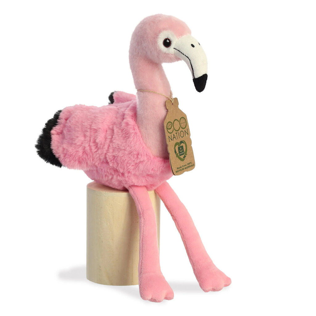 Pehmeä lelu Aurora Eco national flamingo, 24 cm hinta ja tiedot | Pehmolelut | hobbyhall.fi