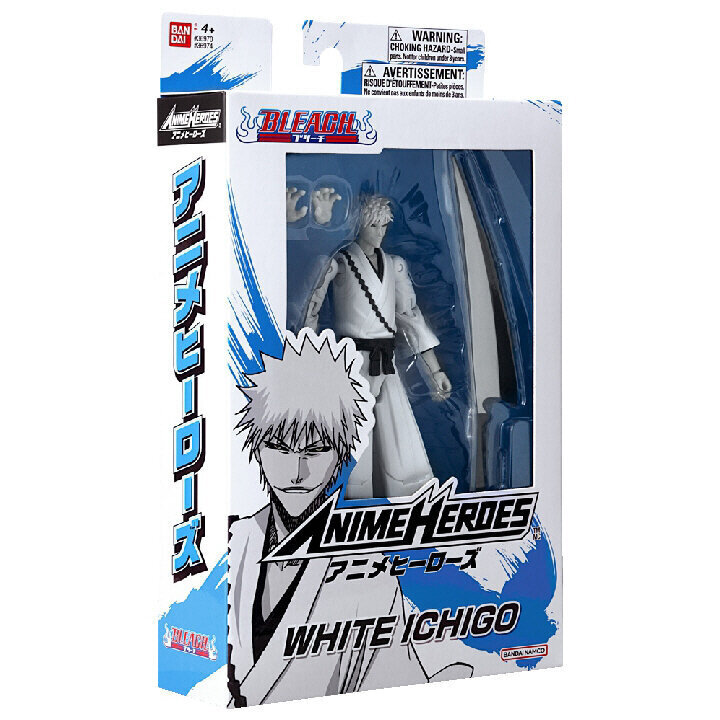 Figuuri lisätarvikkeineen Anime Heroes Bleach White Kurosaki Ichigo, 16 cm hinta ja tiedot | Poikien lelut | hobbyhall.fi