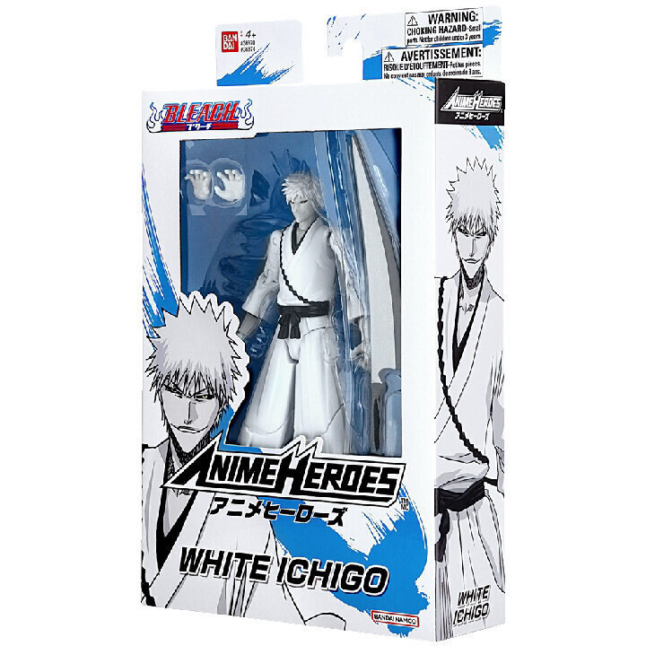 Figuuri lisätarvikkeineen Anime Heroes Bleach White Kurosaki Ichigo, 16 cm hinta ja tiedot | Poikien lelut | hobbyhall.fi