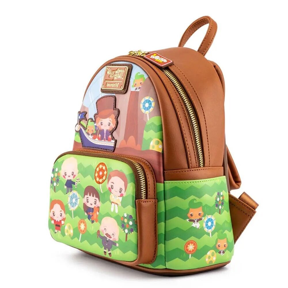 Loungefly WB Charlie and the Chocolate Factory 50Th Anniversary Mini Backpack (WWOBK0003) hinta ja tiedot | Pelien oheistuotteet | hobbyhall.fi