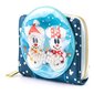 Loungefly Disney Snowman Mickey Minnie Snow Globe Zip Around Wallet (WDWA1786) hinta ja tiedot | Pelien oheistuotteet | hobbyhall.fi