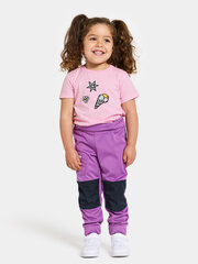 Didriksons lasten softshell-housut LÖVET, violetti hinta ja tiedot | Tyttöjen leggingsit ja housut | hobbyhall.fi