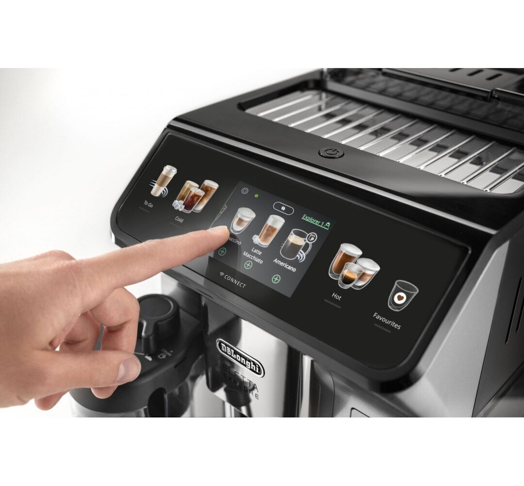 Delonghi Eletta Explore ECAM450.65.S hinta ja tiedot | Kahvinkeittimet ja kahvikoneet | hobbyhall.fi