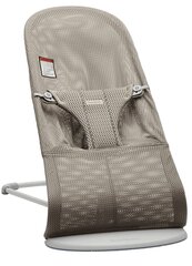 BabyBjörn sitteri lelulla Bliss Mesh, harmaa/beige hinta ja tiedot | Sitterit | hobbyhall.fi