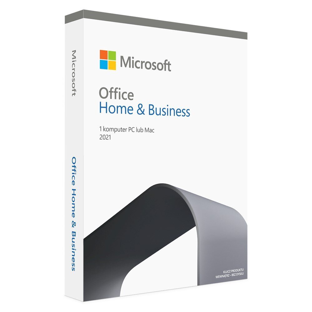 Microsoft Office Home & Business 2021" 1 lisenssi(t) - puola hinta ja tiedot | Microsoft Office-ohjelmistot | hobbyhall.fi