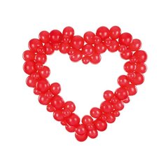 Balloon Garland Red Heart hinta ja tiedot | Juhlakoristeet | hobbyhall.fi