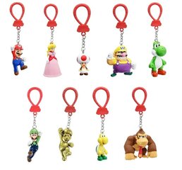 Super Mario Backpack Buddies (1 kpl) hinta ja tiedot | Pelien oheistuotteet | hobbyhall.fi