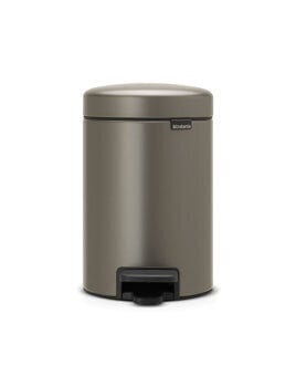 Brabantia NewIcon Poljinroska-astia 3L, Platinum hinta ja tiedot | Roska-astiat | hobbyhall.fi