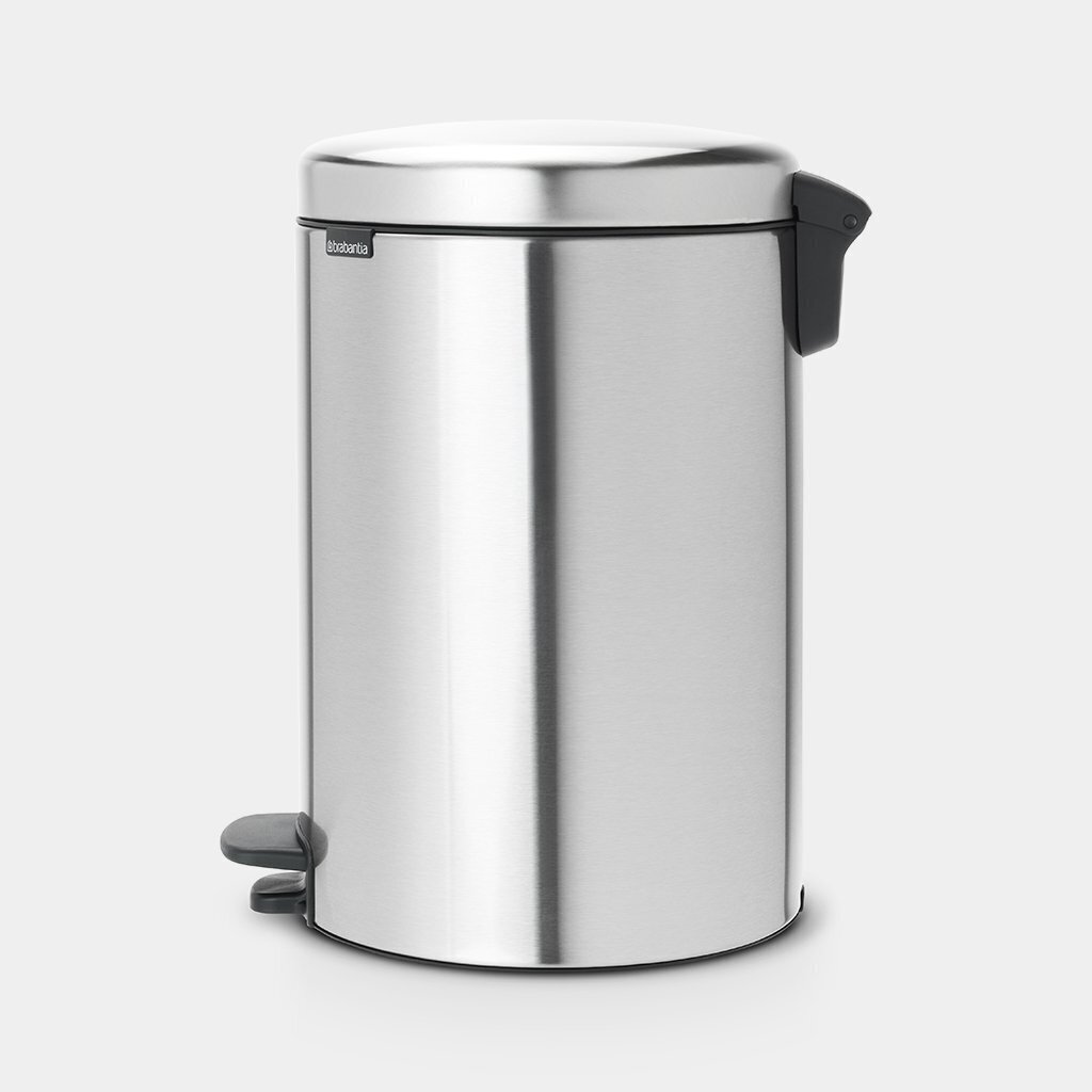 Brabantia NewIcon Poljinroska-astia 20L, Matt Steel Fingerprint Proof hinta ja tiedot | Roska-astiat | hobbyhall.fi