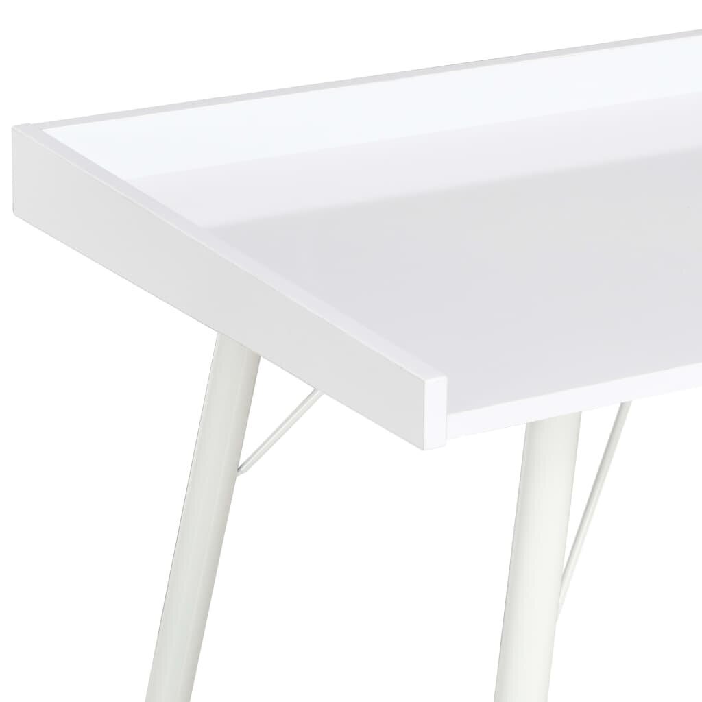 vidaXL Työpöytä valkoinen 90x50x79 cm hinta ja tiedot | Tietokonepöydät ja työpöydät | hobbyhall.fi