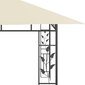 vidaXL Huvimaja hyttysverkolla 4x3x2,73 m kerma 180 g/m² hinta ja tiedot | Puutarhapaviljongit | hobbyhall.fi
