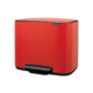 Brabantia Bo Poljinroska-astia 36 L, Passion Red hinta ja tiedot | Roska-astiat | hobbyhall.fi