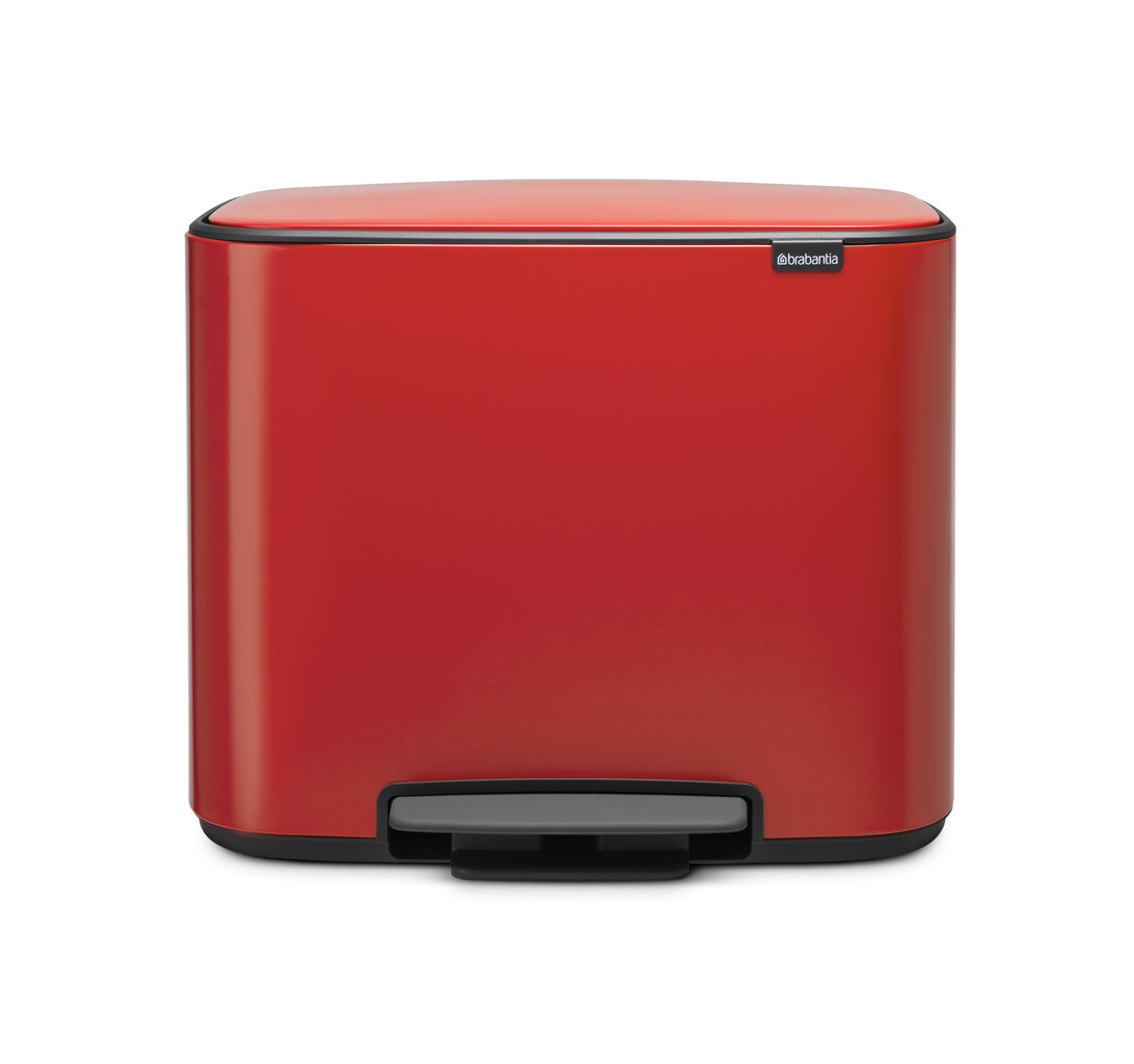 Brabantia Bo Poljinroska-astia 36 L, Passion Red hinta ja tiedot | Roska-astiat | hobbyhall.fi