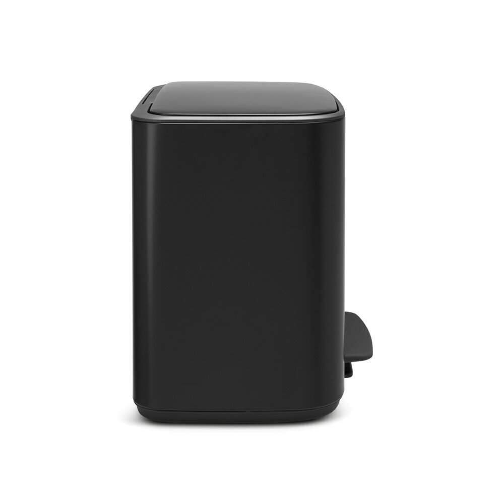 Brabantia Bo Poljinroska-astia 11 + 23L, Matt Black hinta ja tiedot | Roska-astiat | hobbyhall.fi