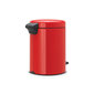 Brabantia NewIcon Poljinroska-astia 5L, Passion Red hinta ja tiedot | Roska-astiat | hobbyhall.fi