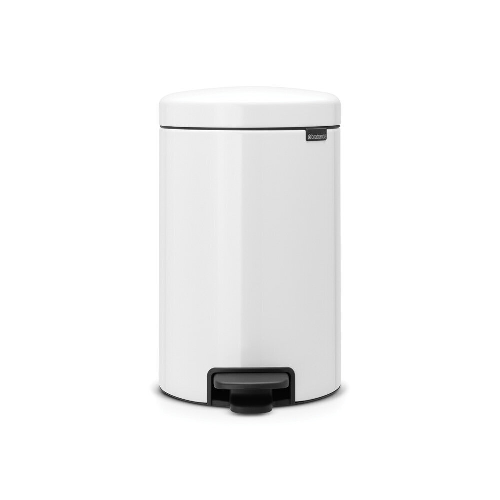 Brabantia NewIcon Poljinroska-astia 12L, White hinta ja tiedot | Roska-astiat | hobbyhall.fi