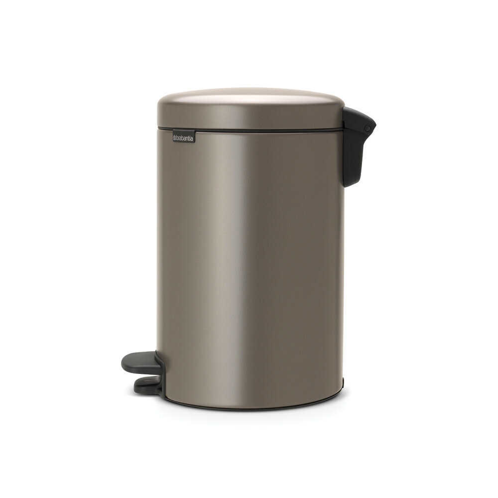 Brabantia NewIcon Poljinroska-astia 12L, Platinum hinta ja tiedot | Roska-astiat | hobbyhall.fi