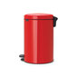 Brabantia NewIcon Poljinroska-astia 20L, Passion Red hinta ja tiedot | Roska-astiat | hobbyhall.fi