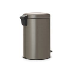 Brabantia NewIcon Poljinroska-astia 20L, Platinum hinta ja tiedot | Roska-astiat | hobbyhall.fi