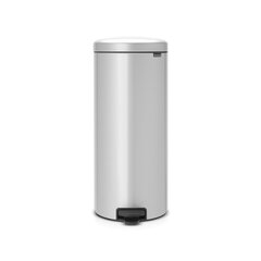 Brabantia NewIcon Poljinroska-astia 30L, Metallic Grey hinta ja tiedot | Roska-astiat | hobbyhall.fi