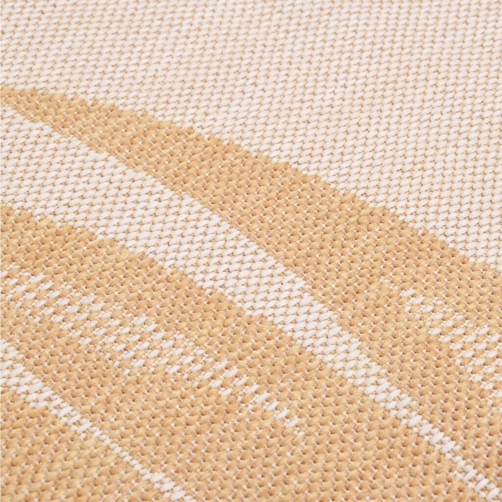 vidaXL Ulkomatto Flatweave 120x170 cm lehtikuvio hinta ja tiedot | Isot matot | hobbyhall.fi