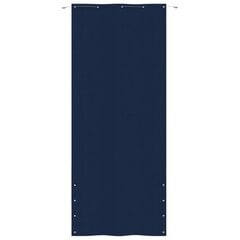 vidaXL Parvekkeen suoja sininen 100x240 cm Oxford kangas hinta ja tiedot | Aurinkovarjot ja markiisit | hobbyhall.fi