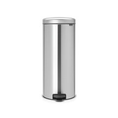 Brabantia NewIcon Poljinroska-astia 30L, Matt Steel hinta ja tiedot | Roska-astiat | hobbyhall.fi