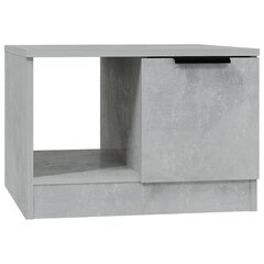 vidaXL Sohvapöytä betoninharmaa 50x50x36 cm tekninen puu hinta ja tiedot | Sohvapöydät | hobbyhall.fi