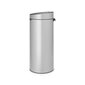 Brabantia Touch Bin New roska-astia 30L, Metallic Grey hinta ja tiedot | Roska-astiat | hobbyhall.fi