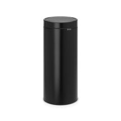 Brabantia Touch Bin New roska-astia 30L, Matt Black hinta ja tiedot | Roska-astiat | hobbyhall.fi