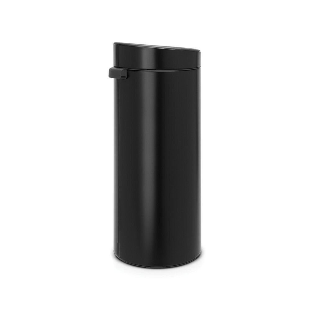 Brabantia Touch Bin New roska-astia 30L, Matt Black hinta ja tiedot | Roska-astiat | hobbyhall.fi