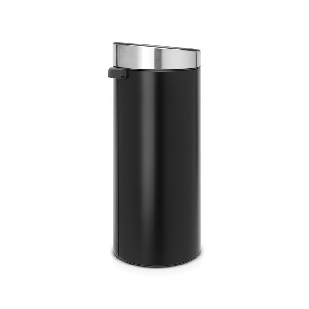 Brabantia Touch Bin New roska-astia 30L, Matt Black hinta ja tiedot | Roska-astiat | hobbyhall.fi