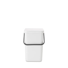 Brabantia Sort & Go roska-astia 25 L, White hinta ja tiedot | Roska-astiat | hobbyhall.fi