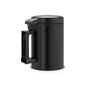 Brabantia NewIcon roska-astia 3L, seinäkiinnitys, Matt Black hinta ja tiedot | Roska-astiat | hobbyhall.fi