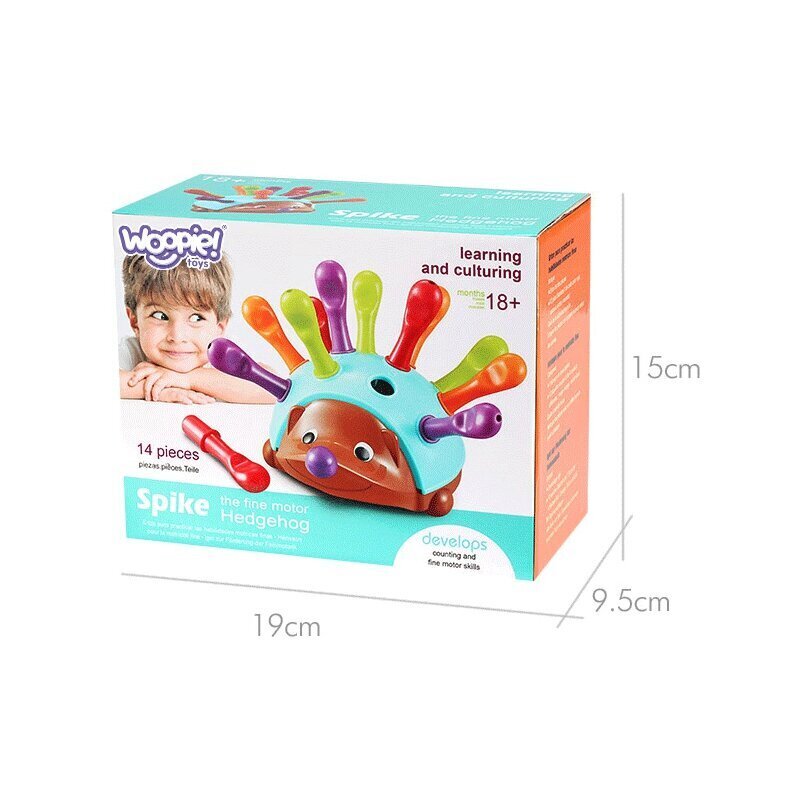 Woopie hedgehog oppiminen 4in1 hinta ja tiedot | Vauvan lelut | hobbyhall.fi