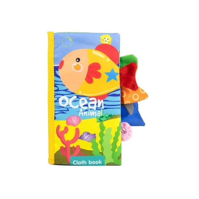 Woopie pehmokirja Sea Animals hinta ja tiedot | Vauvan lelut | hobbyhall.fi