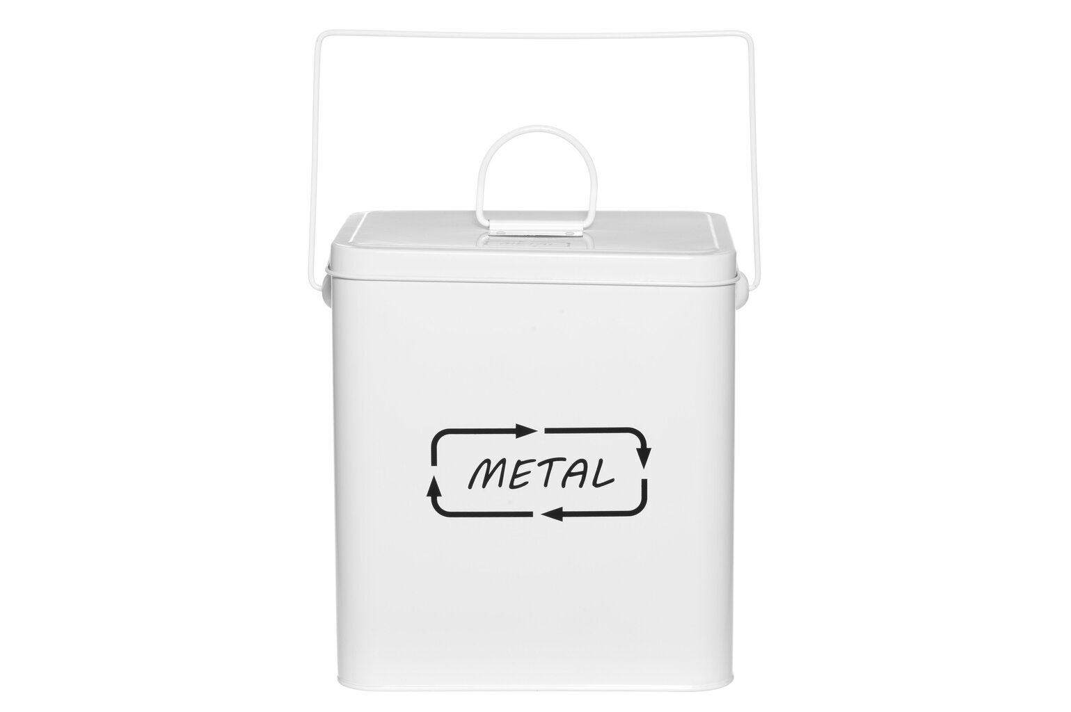 4Living Metallilaatikko kierrätykseen Metal hinta ja tiedot | Roska-astiat | hobbyhall.fi