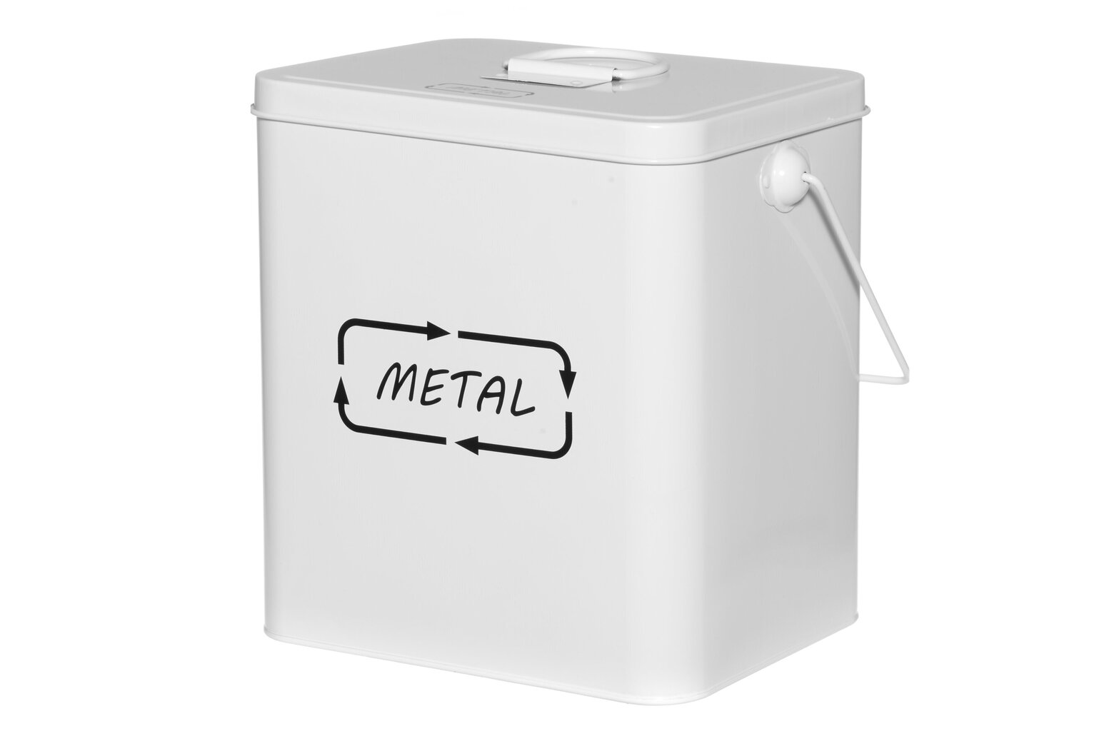 4Living Metallilaatikko kierrätykseen Metal hinta ja tiedot | Roska-astiat | hobbyhall.fi