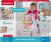 Lastenrattaat -Fisher Price, vaaleanpunainen hinta ja tiedot | Vauvan lelut | hobbyhall.fi